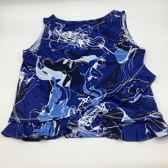 The Bubble Womens GG Tank Top‎ Blue Size Medium NWT - Picture 4 of 10